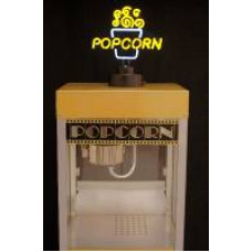 Neon Popcorn Sign